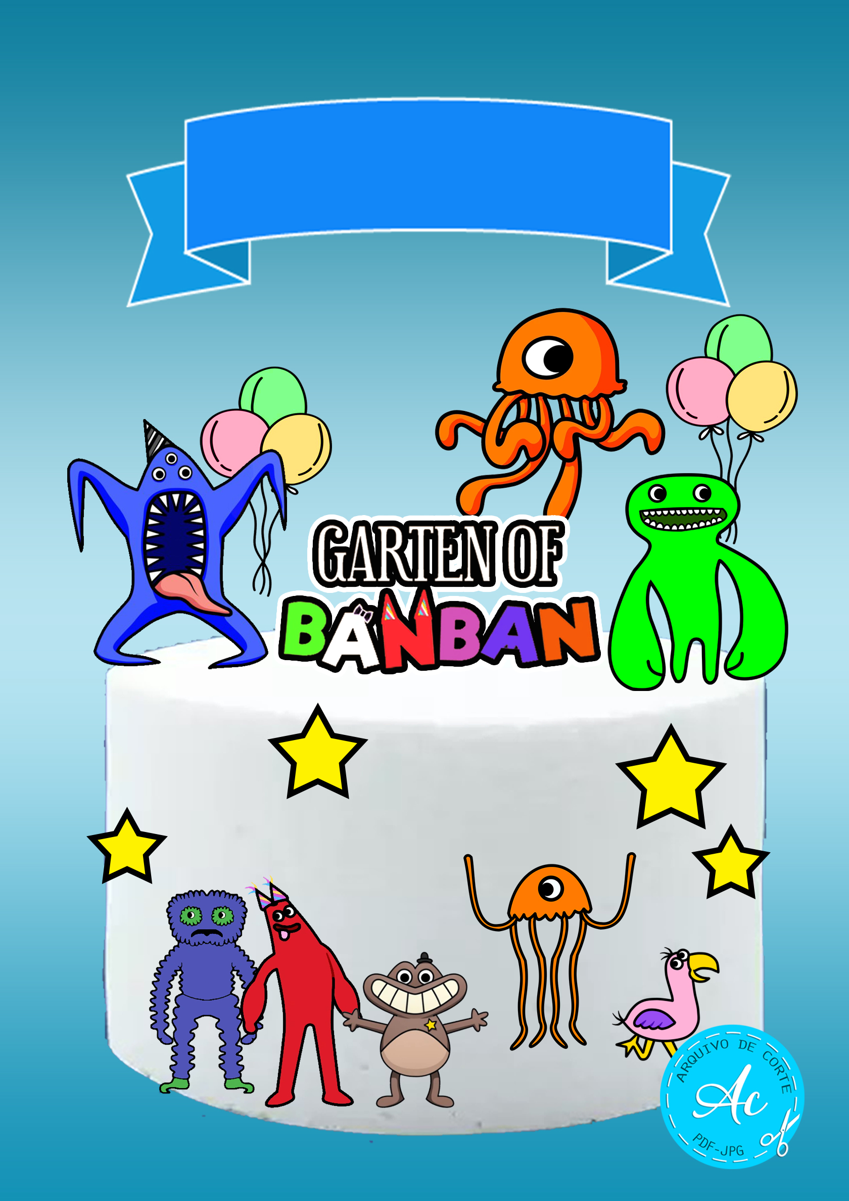 Garten of Banban Characters PNG Digital Download Image Garten