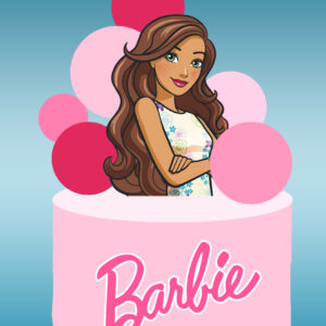 Arquivo de Corte Topo Barbie 2 Andares