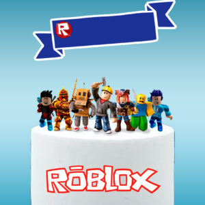 Kit Decoração Festa Roblox - Arquivo Digital