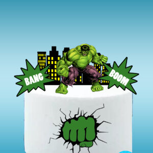 Arquivo Topo de bolo Hulk #3