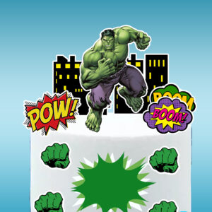 Arquivo Topo de bolo Hulk #2