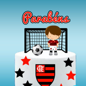 Arquivo topo de bolo Flamengo #5