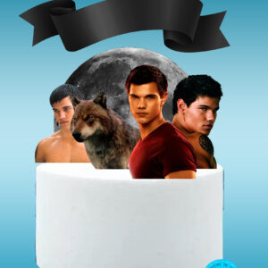 Arquivo topo de bolo Crepusculo Jacob Black #1