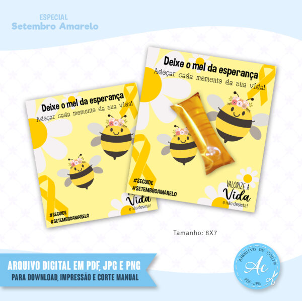 Arquivo Cartão para melzinho Setembro amarelo #1