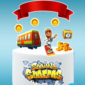 Arquivo topo de bolo Subway Surfers #2