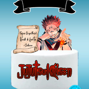 Arquivo topo de bolo Jujutsu Kaisen Ryoumen Sukuna #2