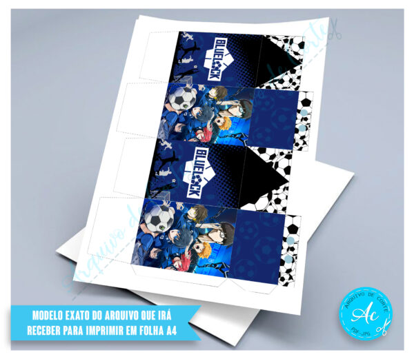 Arquivo Kit festa Blue Lock #1 - Imagem 2