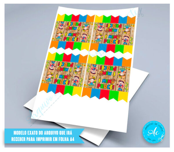 Arquivo Kit de Lapelas Festa Junina #1 - Imagem 4