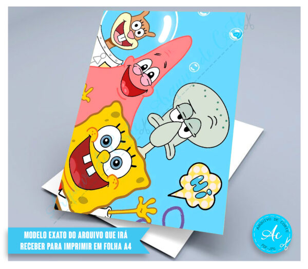 Arquivo Kit festa Bob esponja #2 - Imagem 5