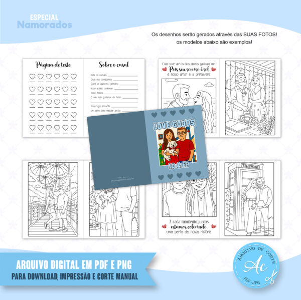 Arquivo Revista de colorir Love Goods (personalizado) - Imagem 2