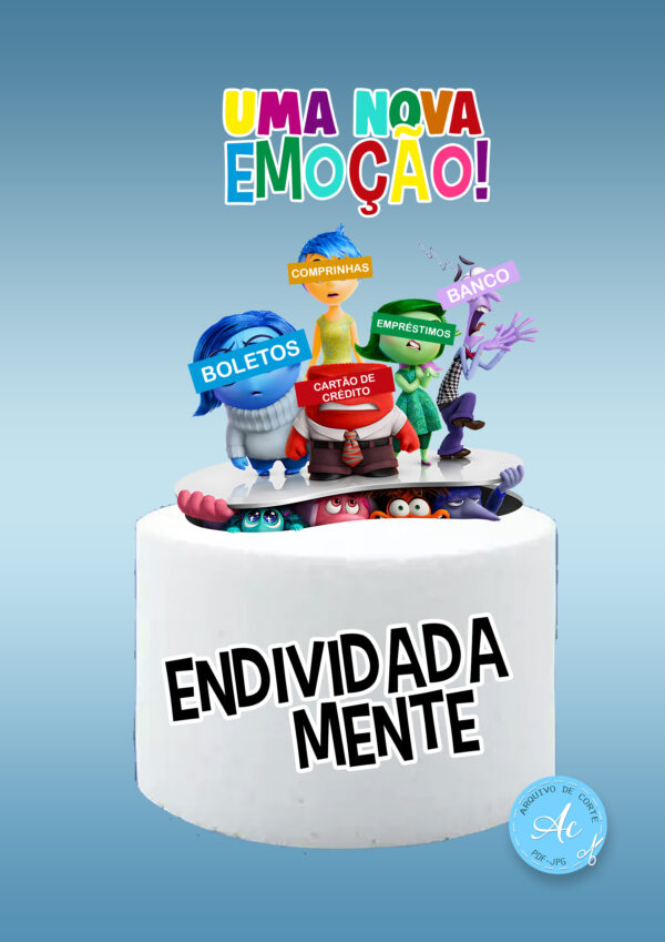 Arquivo Topo de bolo Endividadamente #2