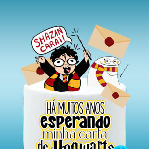 Arquivo topo de bolo Harry Potter Meme Flork #1