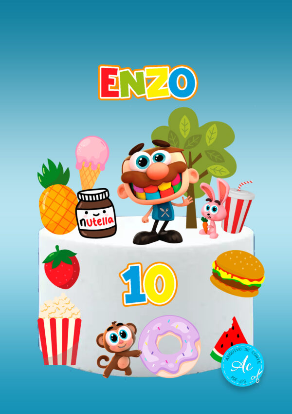 Arquivo topo de bolo José Comilão #1
