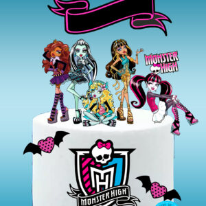 Arquivo topo de bolo Monster High #1