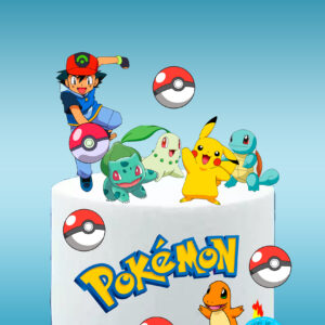 Arquivo topo de bolo Pokemon #1