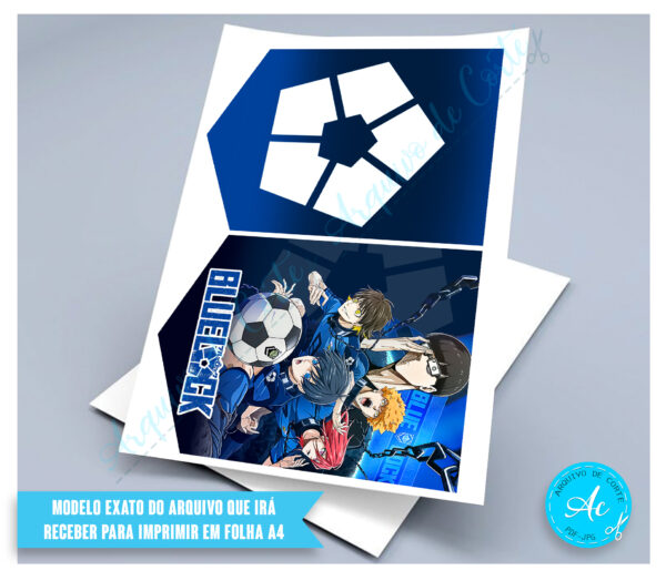 Arquivo kit festa Blue Lock #2