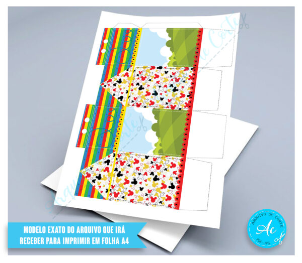 Arquivo Kit Festa Mickey #1 - Imagem 2