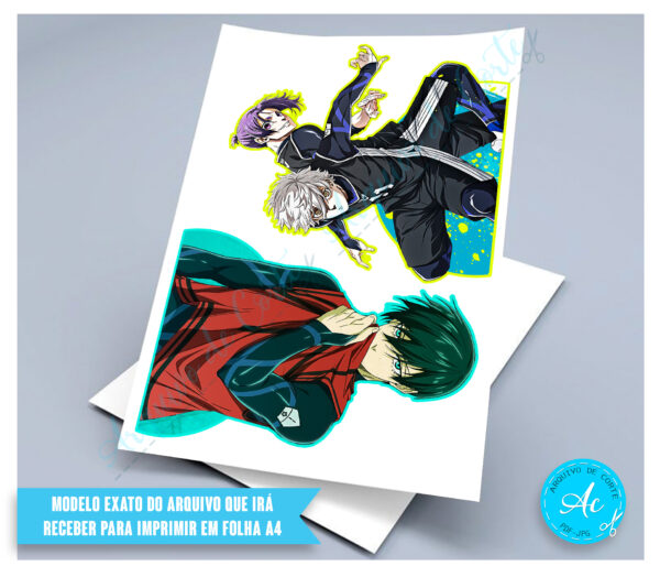 Arquivo kit festa Blue Lock #2 - Imagem 3