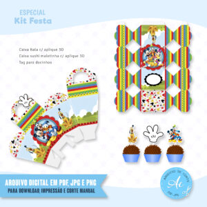 Arquivo kit festa Mickey #2