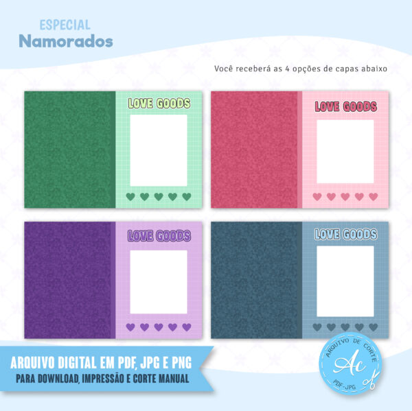 Arquivo Livro de colorir Love Goods (sem desenhos) - Imagem 2