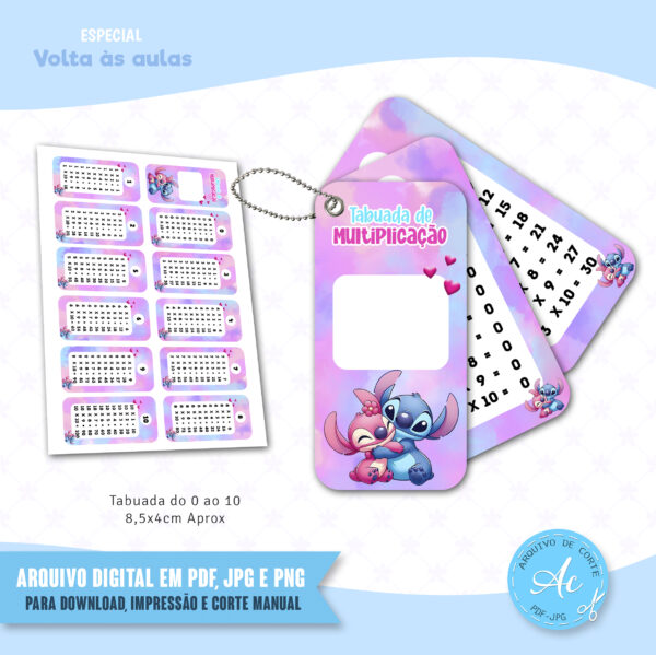 Arquivo Tabuada Stitch #2