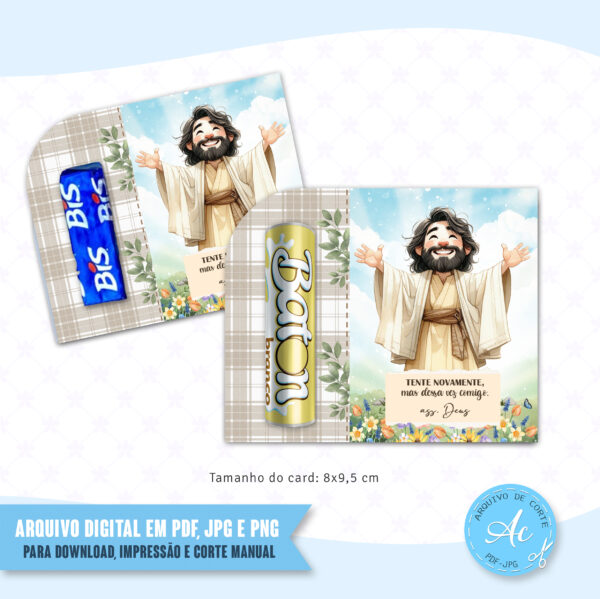 Arquivo Card lembrancinha evangélica #1