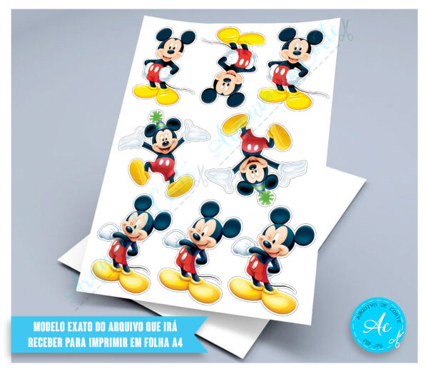 Arquivo Kit Festa Mickey #1 - Imagem 5