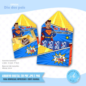 Arquivo Caixa Envelope Super Pai #1