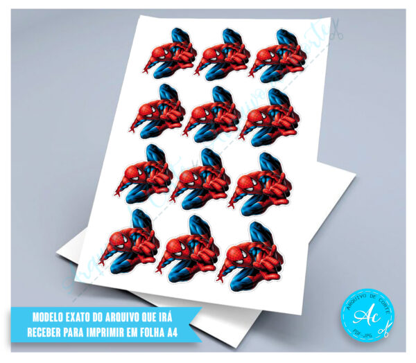 Arquivo Kit festa Homem Aranha #1 - Imagem 3