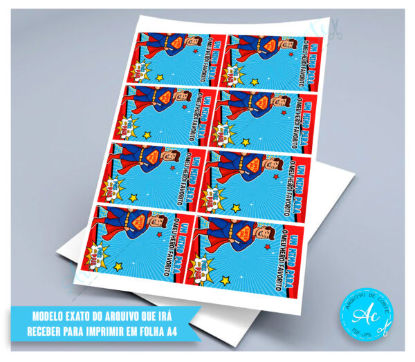 Arquivo Card para cortador de unha Super Pai #1