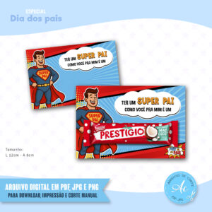 Arquivo Card para prestígio Super Pai #1
