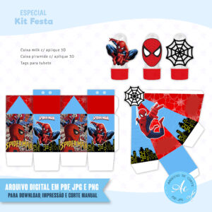 Arquivo Kit festa Homem Aranha #1