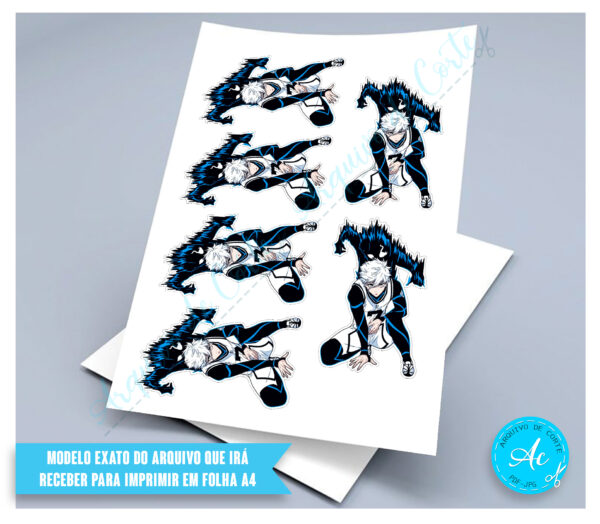 Arquivo Kit festa Blue Lock #4 - Imagem 2