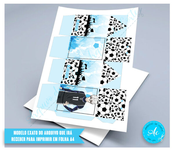 Arquivo Kit festa Blue Lock #3 - Imagem 2