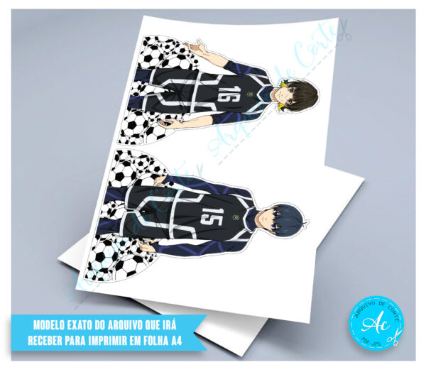 Arquivo Kit festa Blue Lock #4 - Imagem 4