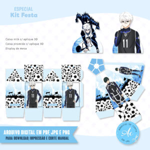 Arquivo Kit festa Blue Lock #3