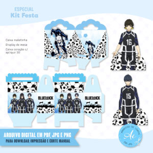 Arquivo Kit festa Blue Lock #4