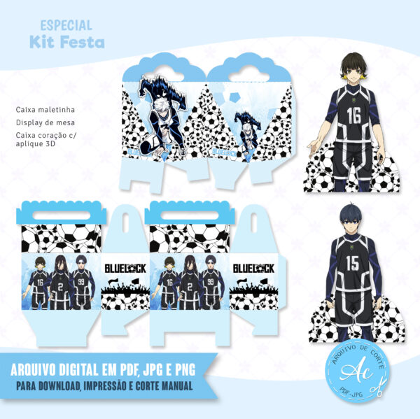 Arquivo Kit festa Blue Lock #4