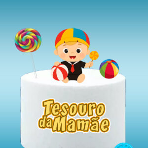 Arquivo topo de bolo Tesouro da mamãe #3