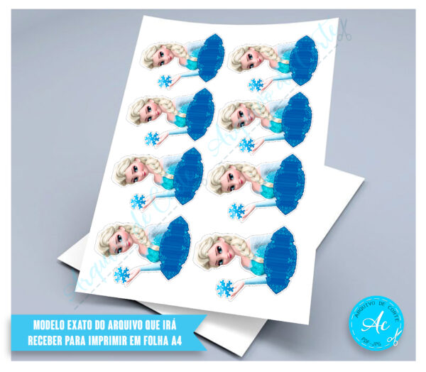 Arquivo Kit Festa Frozen #1 - Imagem 2
