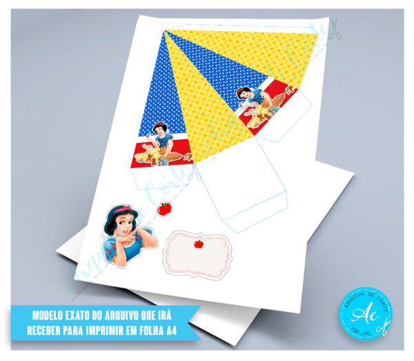 Arquivo Kit festa Branca de Neve #1 - Imagem 2