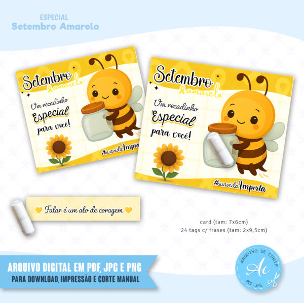 Arquivo Cartão Capsula Setembro Amarelo #2
