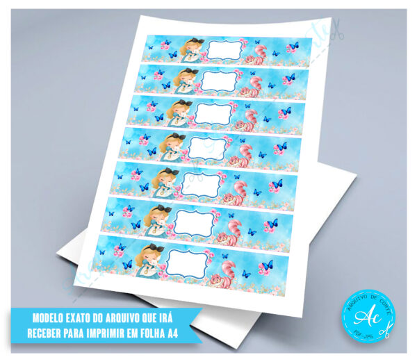 Arquivo Rótulo refri Alice Cute #1 - Imagem 2