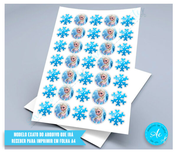 Arquivo Kit Festa Frozen #1 - Imagem 5
