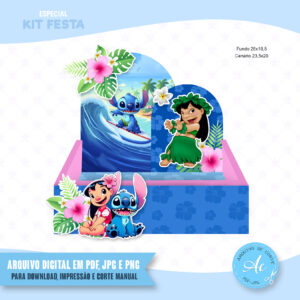 Arquivo Caixa cenário Lilo e Stitch #1
