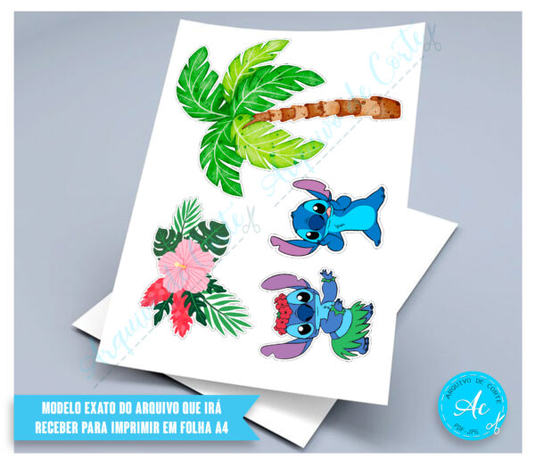 Arquivo Caixa cenário Stitch #1 - Imagem 2
