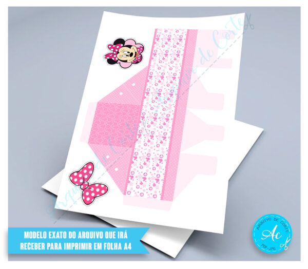 Arquivo Kit festa Minnie Rosa #1 - Imagem 3