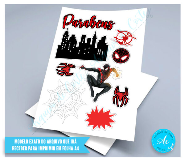 Arquivo Topo Homem aranha Miles Morales #1 - Imagem 2