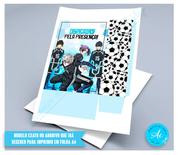 Arquivo Sacolinha Blue Lock #1 - Imagem 2