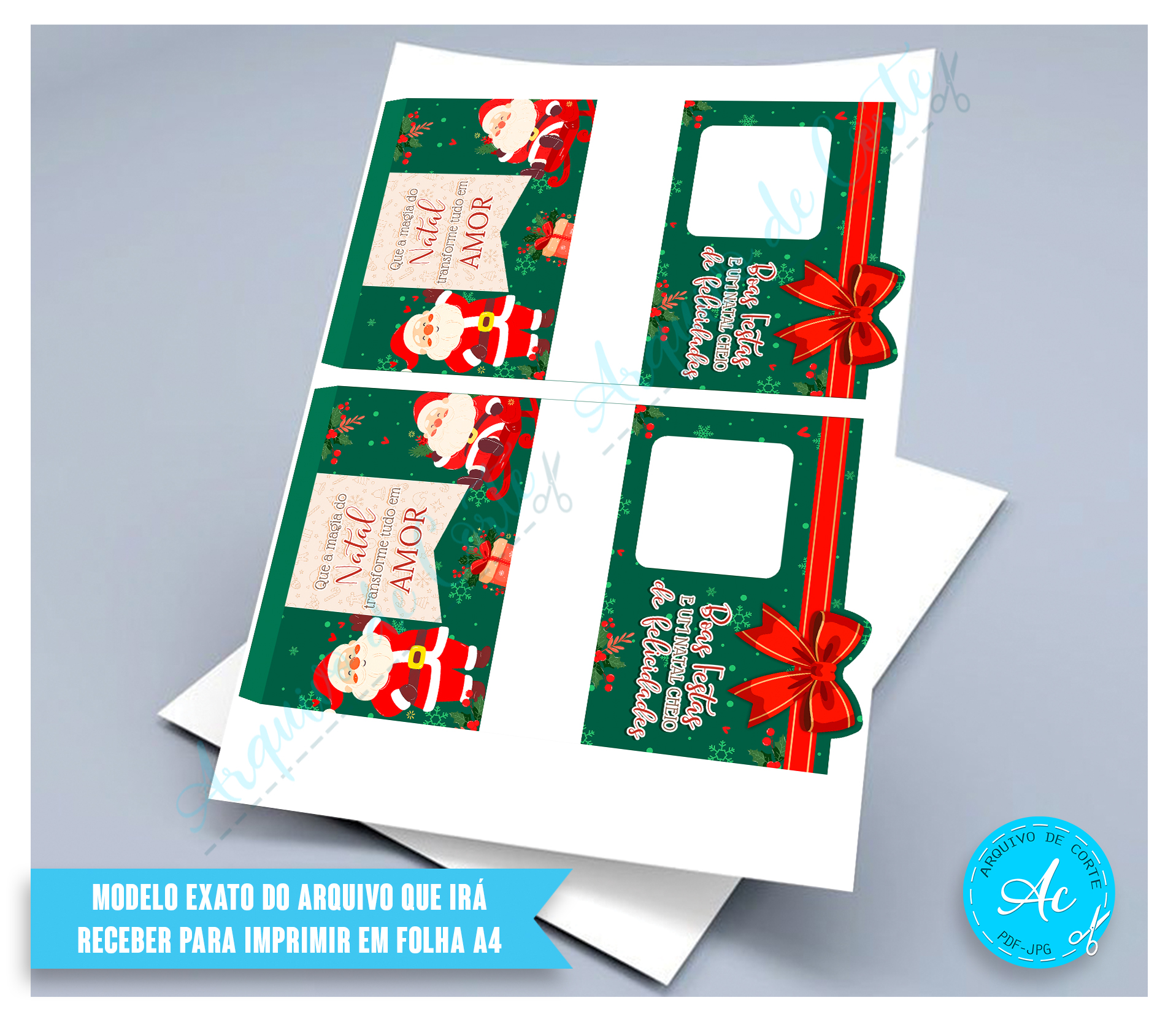 Arquivo Calendário de mesa Natal #1 - Imagem 3